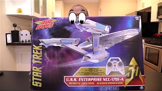 Star Trek Enterprise DRONE Unboxing amp Flying [upl. by Aidiruy]