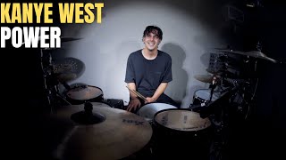 Kanye West  POWER  Matt McGuire Drum Cover [upl. by Eryn]