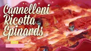 Cannelloni Ricotta Epinards  Claras Kitchenette  Episode 48 [upl. by Nerhe]