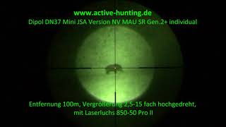 Dipol DN37 Mini wird von der Fa Active Hunting getestet [upl. by Silohcin]