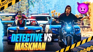 Diamond Heist In Free Fire World Part 6 🔥Maskman Vs Detective 💫 [upl. by Nitneuq]