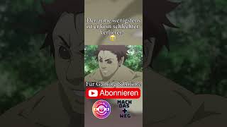 Der arme wenigstens kein schlechter Verlierer anime animememes remonster [upl. by Ayekehs]