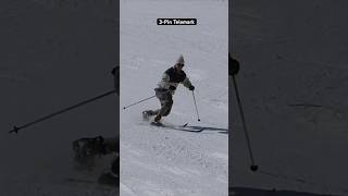 3Pin Telemark Skiing [upl. by Ranchod794]