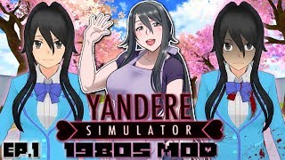 Yanderes Mom IS BACK  Yandere Simulator 1980s Mode MOD  Part 1 [upl. by Corrine]