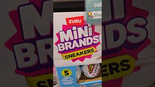 Mini Brands Sneakers Zuru 5 Surprise Capsules toycollector miniatures shortswithcamilla [upl. by Reneta]