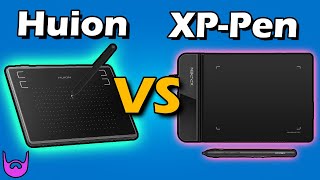 Huion VS XPPen  Finding the Best Cheap Tablet [upl. by Noyahs741]