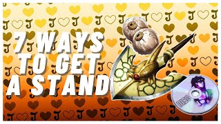 7 ways to get a Stand in Jojo [upl. by Garry]