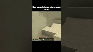 Suspicious stew aint shi minecraft meme funny ai [upl. by Pegma]