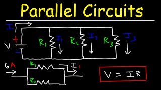 How To Calculate The Current In a Parallel Circuit Using Ohms Law [upl. by Okechuku897]