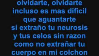 Ricardo Arjona Olvidarte con letra [upl. by Sedecram420]