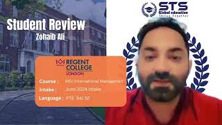 Student Review  𝐙𝐨𝐡𝐚𝐢𝐛 𝐀𝐥𝐢  STS Global Education [upl. by Blynn]