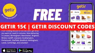 CODE PROMO GETIR 15€  GETIR DISCOUNT CODES  HOW TO USE GET IR PROMO CODE [upl. by Anivlem]