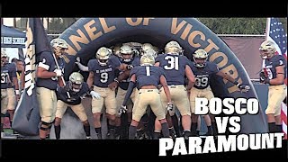 🔥🔥 St John Bosco 1 HS FOOTBALL TEAM in the Country vs Paramount  UTR Highlight Mix 2018 [upl. by Northrop]