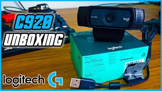 Logitech C920 PRO Vale a Pena em 2024  Unboxing e Configurações  2024 [upl. by Edythe]