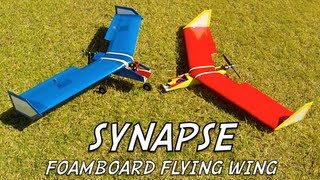 SYNAPSE Foamboard Flying Wing  Intro Video [upl. by Tavie]