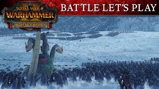 Total War WARHAMMER 2  Old World vs New World Battle Lets Play [upl. by Bauer]