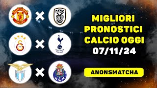 I migliori pronostici e consigli per le scommesse sul calcio di oggi Lazio  Porto [upl. by Gretna]