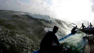 Wave Riding Adventures Tackling the Ocean’s Power [upl. by Nylissej]