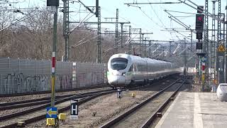 quotWeimarquot 2x ICE T in Erfurt Hbf ICE16001710 HamburgAltonaOstseebad Binz [upl. by Yknip857]