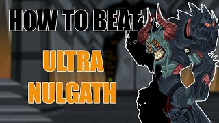 AQW How To Beat Ultra Nulgath 2024 Onwards  Nulgath the Archfiend Speed Strat  Standard [upl. by Eramat]