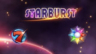 Starburst from NETENT amp BIG WIN [upl. by Aimal]