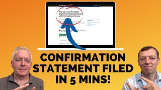 File a Confirmation Statement at Companies House  Step by Step Tutorial [upl. by Sordnaxela]