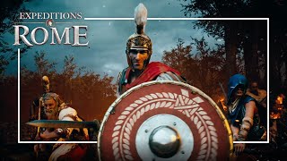 JUEGAZO de ESTRATEGIA y RPG  EXPEDITIONS ROME Gameplay Español Ep 1 [upl. by Ashti240]