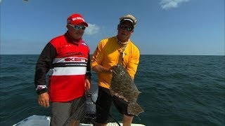 Offshore Fishing Port Canaveral for Flounder Cobia and Tripletail [upl. by Naihr393]