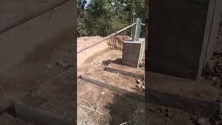 Tower foundation work rcc work foundation civilengineering construction shorts pgcil vlog [upl. by Brown]