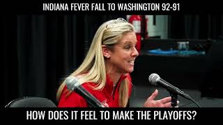 Playoffs Are New Territory For Indiana Fever indianafever [upl. by Chaim]