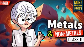 Metals and Non Metals class 10 One shot animation  Metals and Non Metals Full Chapter Animation [upl. by Gillespie]