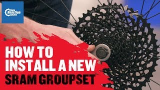 How to install a SRAM GX Eagle groupset  CRC [upl. by Ebag]