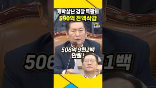 개박살난 검찰 검찰 특활비 590억 전액삭감  확정 정청래 검찰공화국 검찰비리 검찰특활비 김건희특검 윤석열 비선실세김건희 [upl. by Yoj]