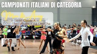 CAMPIONATI ITALIANI DI CATEGORIA FIDS 2023  1415 anni  Classe A  Semifinale  Cha Cha Cha [upl. by Ayanej]