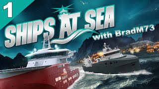 SHIPS AT SEA  Early Access Episode 1 Starting Tutorial  PreRelease Graphics issues fixed [upl. by Ihtac575]