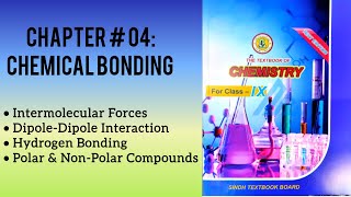 Intermolecular Forces and its types  Chapter04 Chemical Bonding  Class 9th Chemistry Sindh Board [upl. by Hansiain]