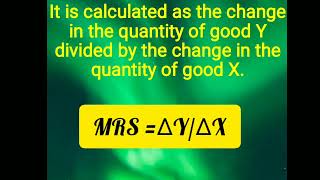 marginal rate of substitution [upl. by Yecad]