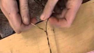 Nancy Today Twisting cordage at Cattail workshop 20 daylilies 8 ASMR weaving hacer cesta [upl. by Caralie]