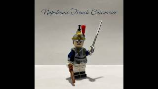 Napoleonic French Cuirassier lego cavalry napoleonicwars [upl. by Ycrep]