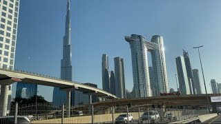 Dubai DowntownSheikh Zayed Road [upl. by Ashlie]