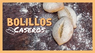 Bolillos CASEROS receta FACIL en SARTEN y HORNO [upl. by Etnuaed653]