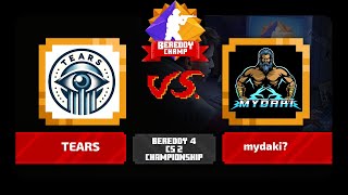 BeReddy 4  CS 2 Championship  TEARS vs mydaki  Div 2  Group A  Bo3 [upl. by Bab241]