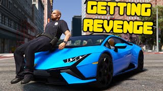 Getting Revenge On A Cop In GTA 5 RP [upl. by Ahsenot819]