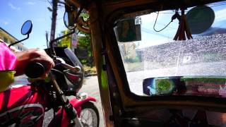 Philippines tricycle from Dela Costa Homes to SM City San Jose Del Monte [upl. by Noivaz]