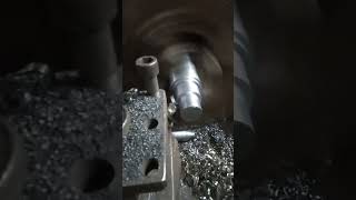 Pinion Shaft Job shorts machine archanaengineeringwork lathemachine cncmachineoperating cnc [upl. by Aivatra]