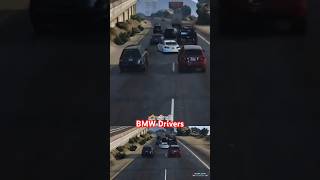 How To Properly Cut Up In Traffic Driving A BMW M Car  GTA V No Hesi [upl. by Ehc271]