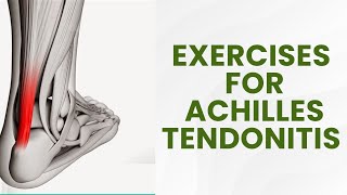 exercises for achilles tendonitis rehabilitationexercises for achilles painPhysiotherapyTreatments [upl. by Telocin]