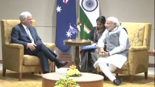 PM Modi meets Australian Delegation [upl. by Dnamra]