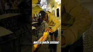 Jamón serrano 🐷🥓 fypage parati reel risa humor funny [upl. by Drugge653]