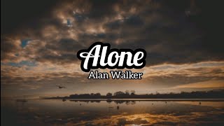 AlanWalkerAloneLyrics Alanwalkermusic [upl. by Marilin]